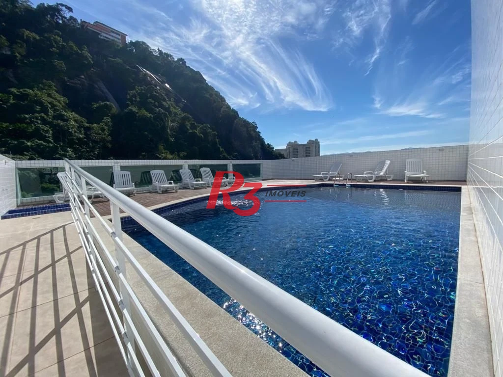 Apartamento com 1 dormitório à venda, 42 m² por R$ 470.000,00 - Marapé - Santos/SP