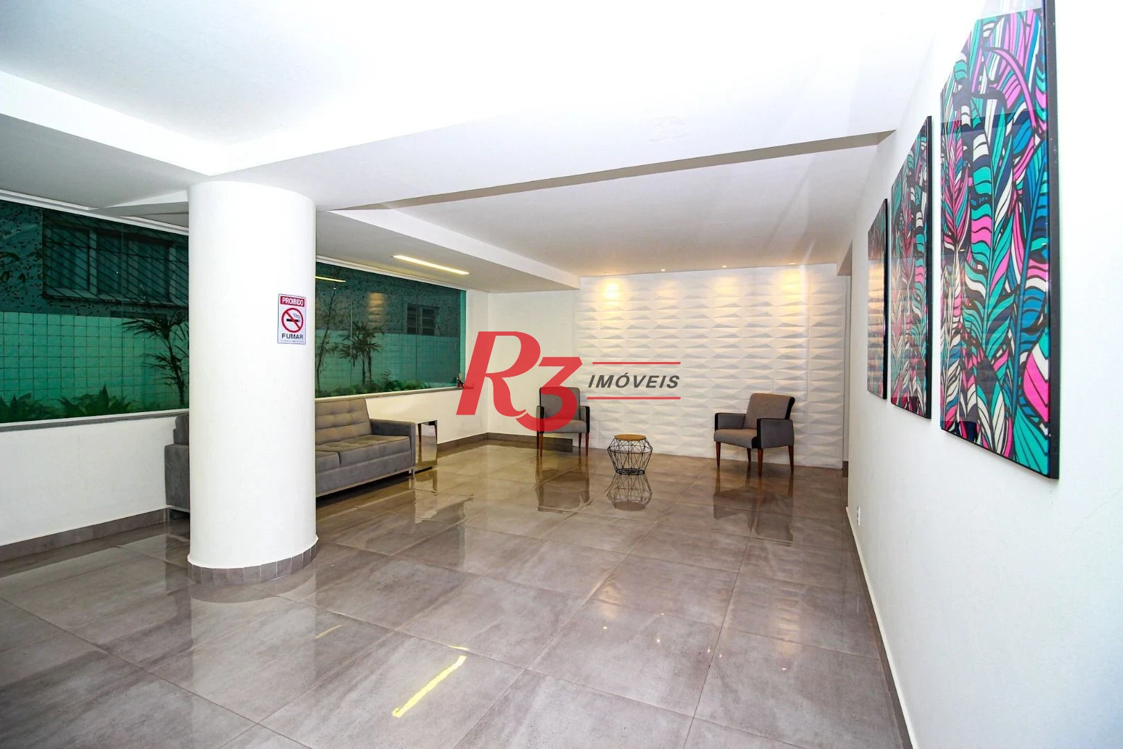 Apartamento com 1 dormitório à venda, 42 m² por R$ 470.000,00 - Marapé - Santos/SP