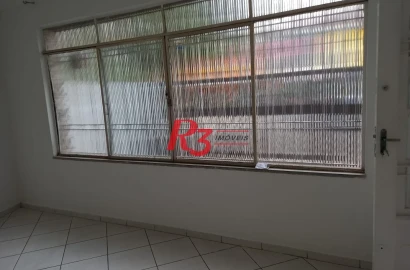 Casa com 3 dormitórios para alugar, 92 m² por R$ 5.250,00/mês - Aparecida - Santos/SP