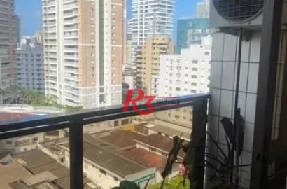 Cobertura para alugar, 300 m² por R$ 16.500,00/mês - Pompéia - Santos/SP