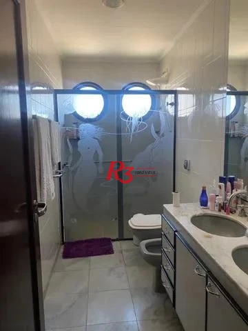 Cobertura para alugar, 300 m² por R$ 16.500,00/mês - Pompéia - Santos/SP
