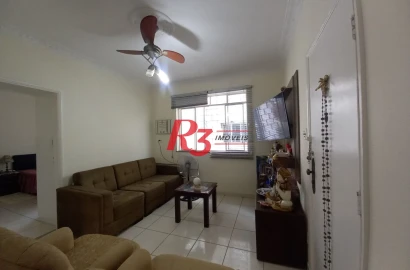Apartamento à venda, 60 m² por R$ 380.000,00 - Vila Matias - Santos/SP