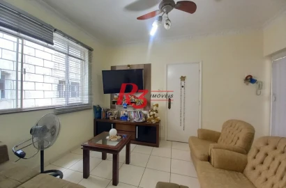 Apartamento com 2 dormitórios à venda, 60 m² por R$ 380.000,00 - Vila Matias - Santos/SP