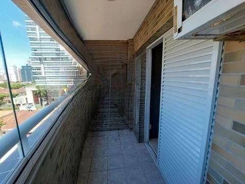 Apartamento com 2 dormitórios para alugar, 100 m² por R$ 6.000,00/mês - Embaré - Santos/SP