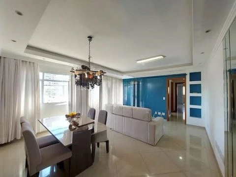 Apartamento com 2 dormitórios para alugar, 100 m² por R$ 6.000,00/mês - Embaré - Santos/SP