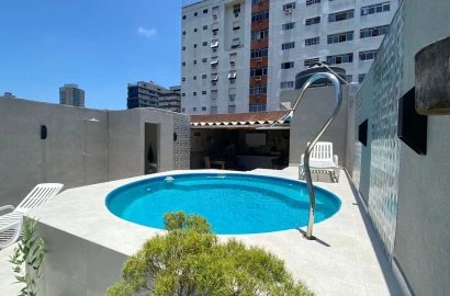 Sobrado à venda, 220 m² por R$ 1.570.000,00 - Boqueirão - Santos/SP