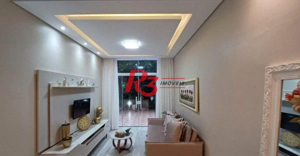 Apartamento com 1 dormitório à venda, 42 m² por R$ 452.000,00 - Ilha Porchat - São Vicente/SP