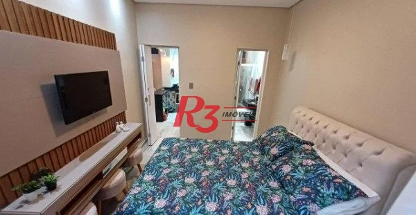 Apartamento com 1 dormitório à venda, 42 m² por R$ 452.000,00 - Ilha Porchat - São Vicente/SP