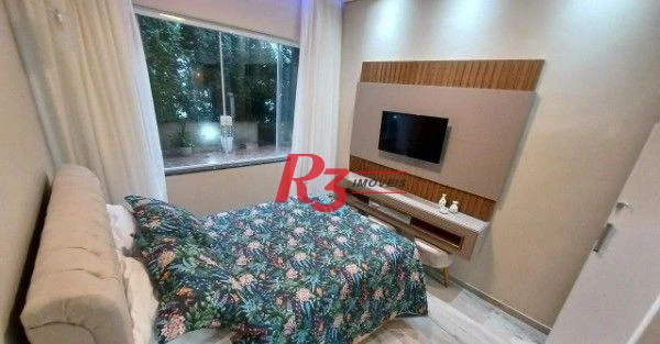 Apartamento com 1 dormitório à venda, 42 m² por R$ 452.000,00 - Ilha Porchat - São Vicente/SP