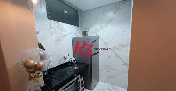 Apartamento com 1 dormitório à venda, 42 m² por R$ 452.000,00 - Ilha Porchat - São Vicente/SP