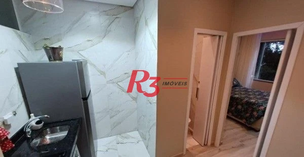 Apartamento com 1 dormitório à venda, 42 m² por R$ 452.000,00 - Ilha Porchat - São Vicente/SP