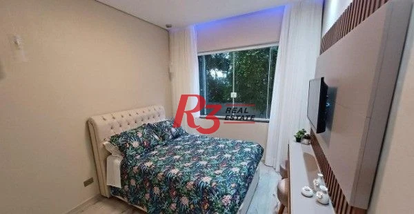 Apartamento com 1 dormitório à venda, 42 m² por R$ 450.000,00 - Ilha Porchat - São Vicente/SP