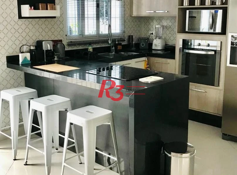 Casa, 185 m² - venda por R$ 2.200.000,00 ou aluguel por R$ 12.000,00/mês - Aparecida - Santos/SP
