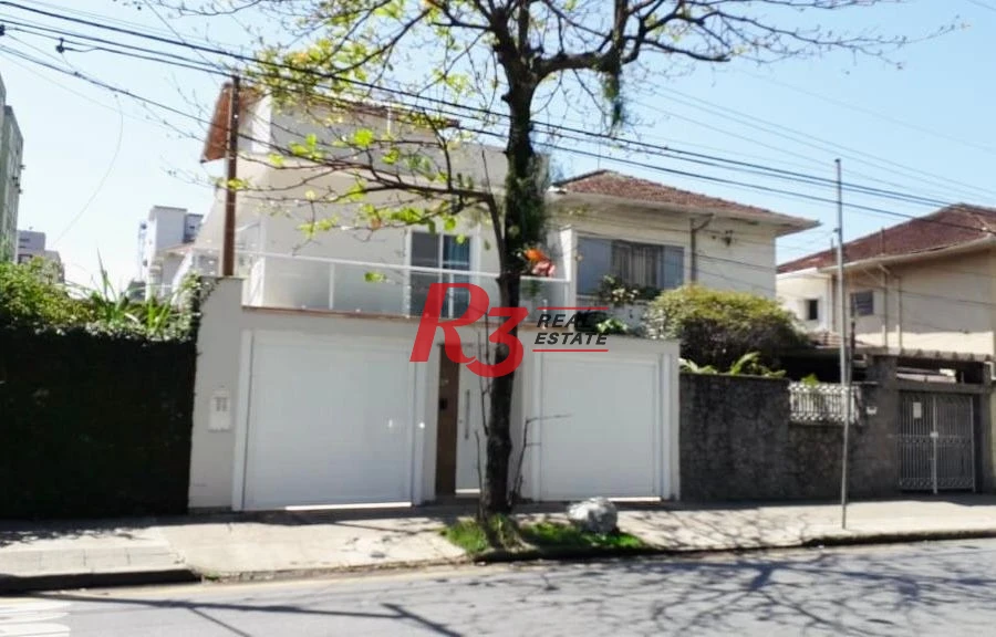 Casa com 4 dormitórios para alugar, 185 m² por R$ 12.000,00/mês - Aparecida - Santos/SP