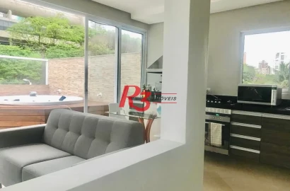 Casa com 4 dormitórios, 185 m² - venda por R$ 2.200.000,00 ou aluguel por R$ 12.000,00/mês - Aparecida - Santos/SP