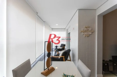 Apartamento à venda, 65 m² por R$ 1.100.000,00 - Vila Rica - Santos/SP