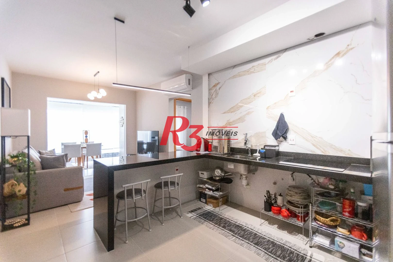 Apartamento à venda, 65 m² por R$ 1.100.000,00 - Vila Rica - Santos/SP