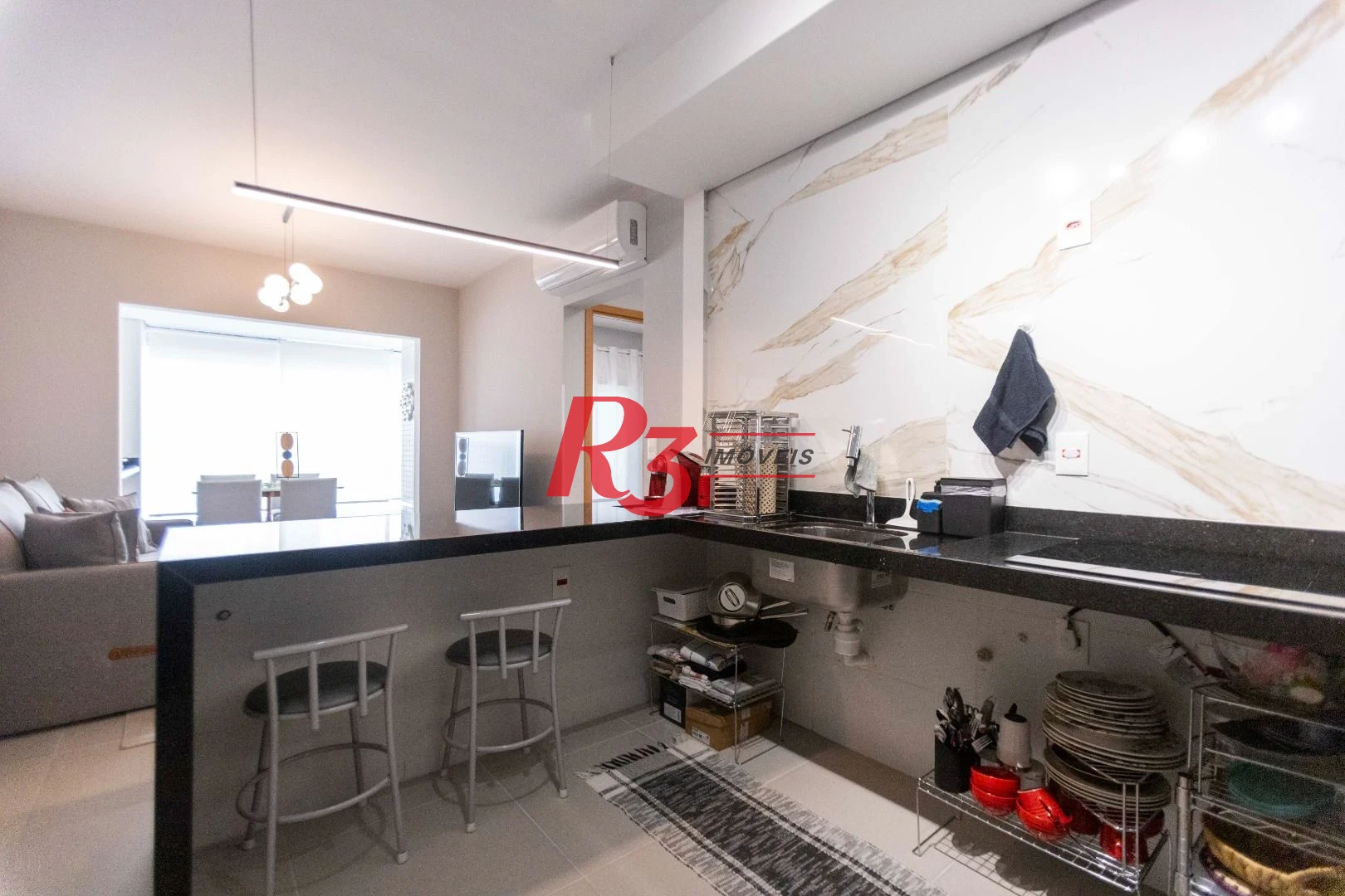 Apartamento à venda, 65 m² por R$ 1.100.000,00 - Vila Rica - Santos/SP