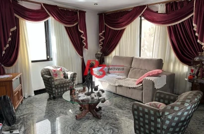 Sobrado com 4 dormitórios à venda, 160 m² por R$ 1.488.000,00 - Embaré - Santos/SP