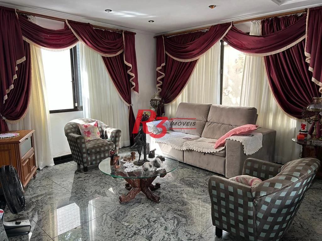 Sobrado com 4 dormitórios à venda, 160 m² por R$ 1.488.000,00 - Embaré - Santos/SP