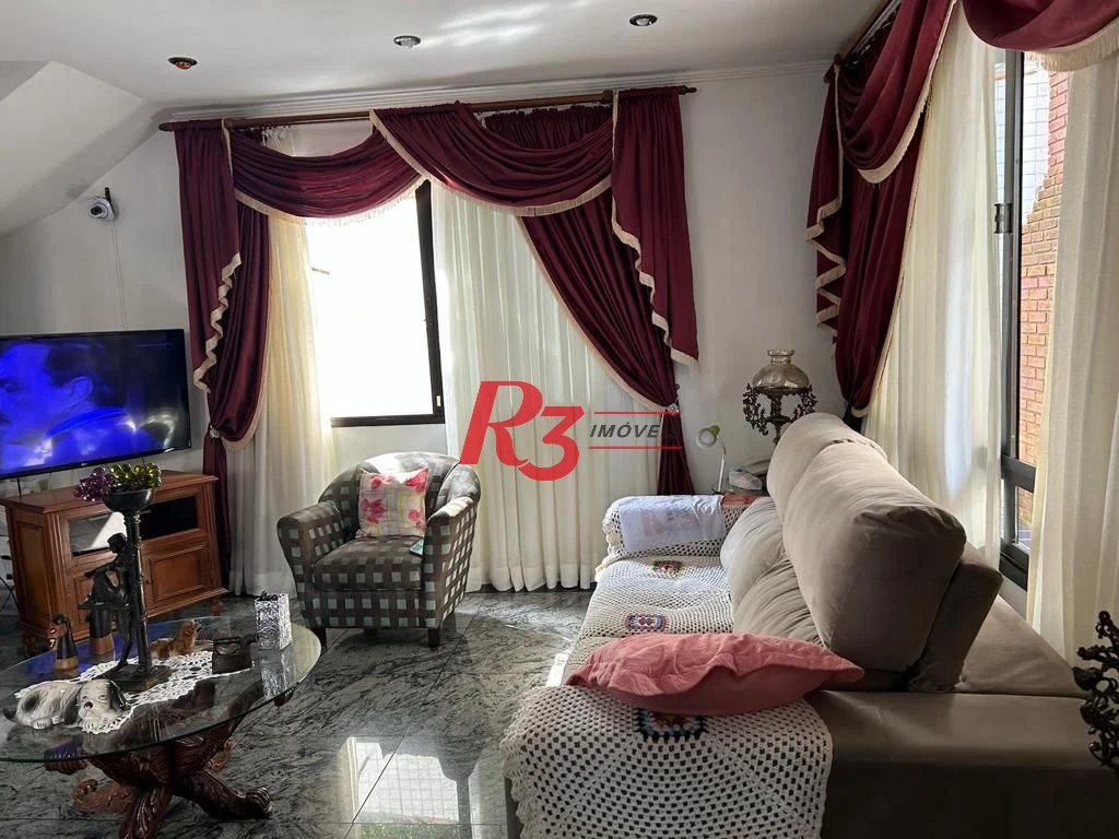 Sobrado com 4 dormitórios à venda, 160 m² por R$ 1.488.000,00 - Embaré - Santos/SP