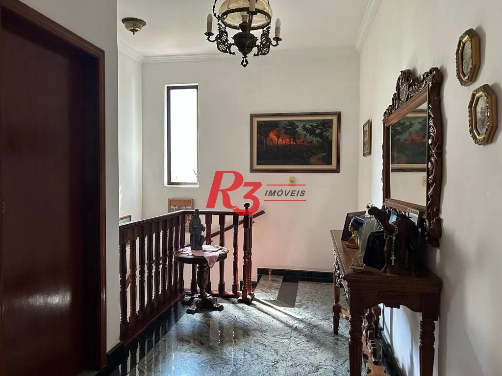Sobrado com 4 dormitórios à venda, 160 m² por R$ 1.488.000,00 - Embaré - Santos/SP