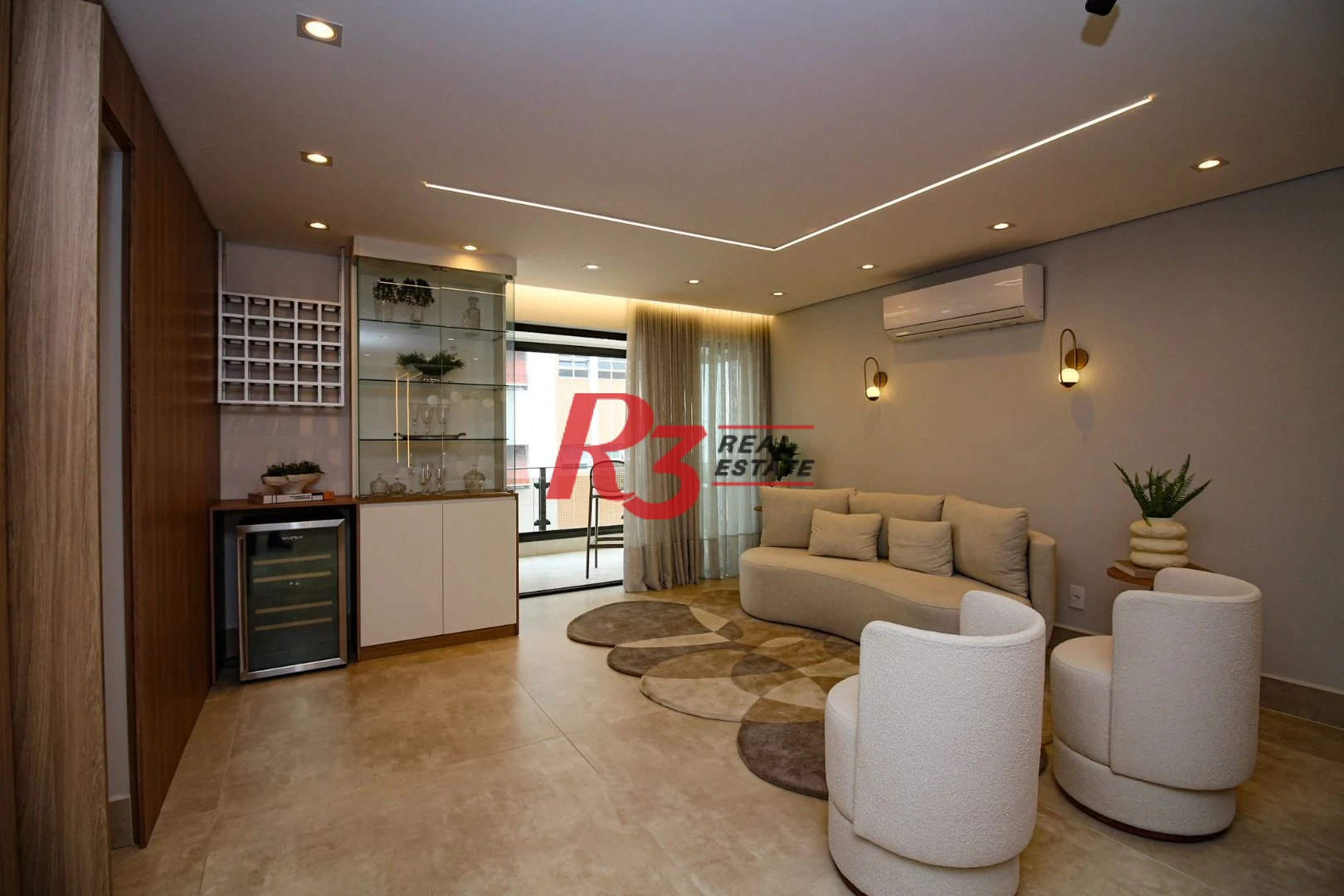 Apartamento com 4 dormitórios, 210 m² - venda por R$ 2.499.000,00 ou aluguel por R$ 19.300,00/mês - Embaré - Santos/SP