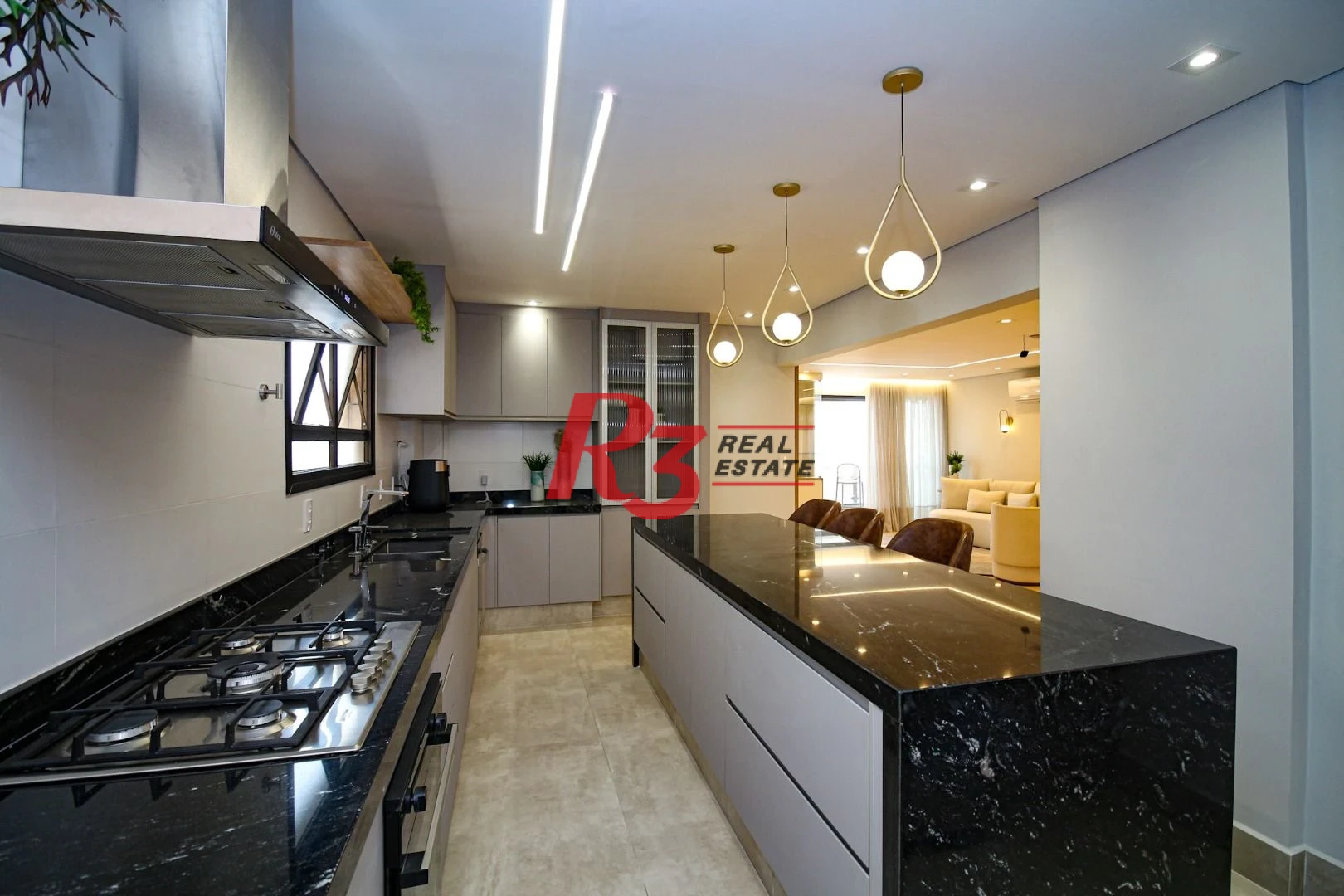 Apartamento com 4 dormitórios, 210 m² - venda por R$ 2.499.000,00 ou aluguel por R$ 19.300,00/mês - Embaré - Santos/SP