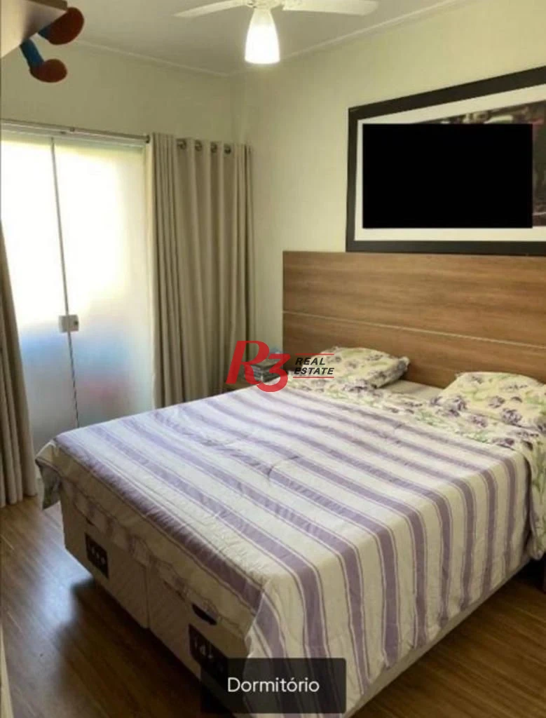 Apartamento com 3 dormitórios à venda, 88 m² por R$ 410.000,00 - Marapé - Santos/SP