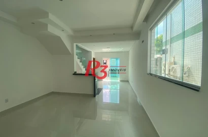 Casa à venda, 118 m² por R$ 1.100.000,00 - Campo Grande - Santos/SP