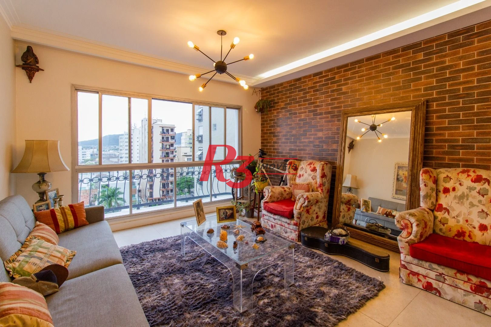 Apartamento com 3 dormitórios à venda, 140 m² por R$ 1.584.000,00 - Ponta da Praia - Santos/SP