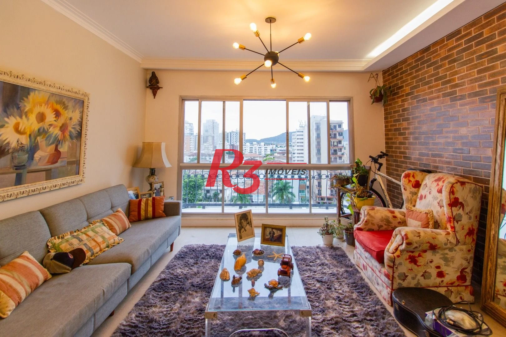 Apartamento com 3 dormitórios à venda, 140 m² por R$ 1.584.000,00 - Ponta da Praia - Santos/SP