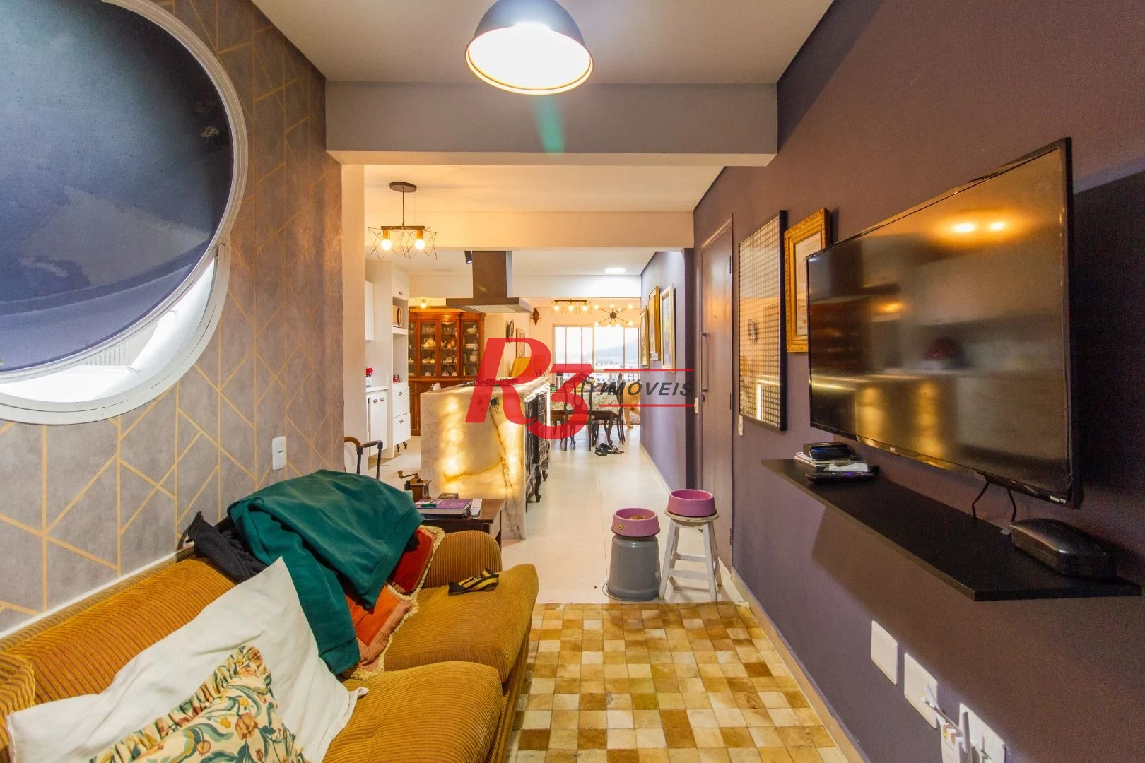 Apartamento com 3 dormitórios à venda, 140 m² por R$ 1.584.000,00 - Ponta da Praia - Santos/SP