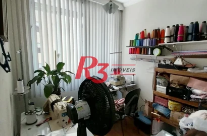 Apartamento com 2 dormitórios à venda, 89 m² por R$ 480.000,00 - Boqueirão - Santos/SP