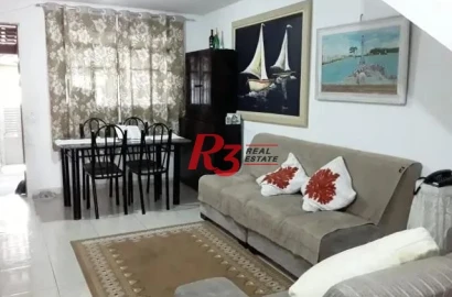 Sobrado à venda, 120 m² por R$ 296.800,00 - Vila São Jorge - Santos/SP