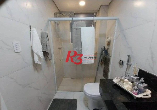 Apartamento com 3 dormitórios à venda, 90 m² por R$ 691.000,00 - Pompéia - Santos/SP