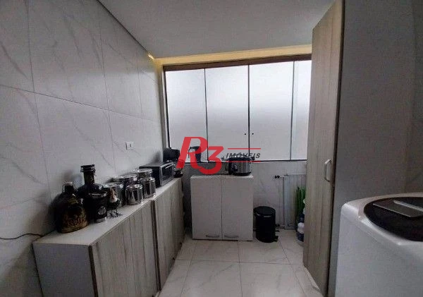 Apartamento com 3 dormitórios à venda, 90 m² por R$ 691.000,00 - Pompéia - Santos/SP