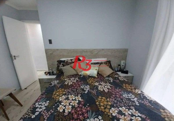 Apartamento com 3 dormitórios à venda, 90 m² por R$ 691.000,00 - Pompéia - Santos/SP