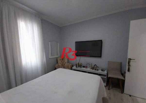Apartamento com 3 dormitórios à venda, 90 m² por R$ 691.000,00 - Pompéia - Santos/SP