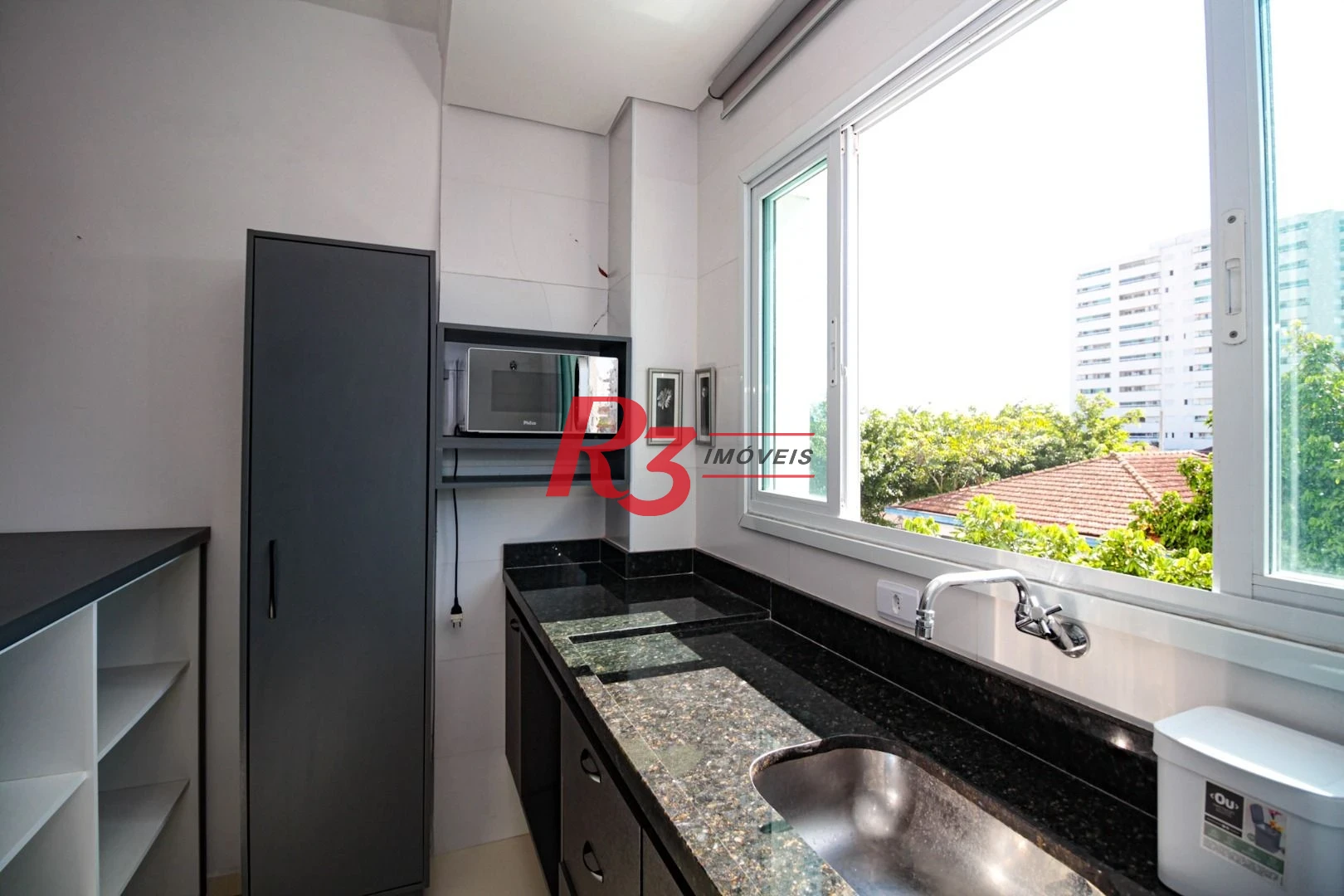 Apartamento com 1 dormitório à venda, 27 m² por R$ 320.000,00 - Macuco - Santos/SP