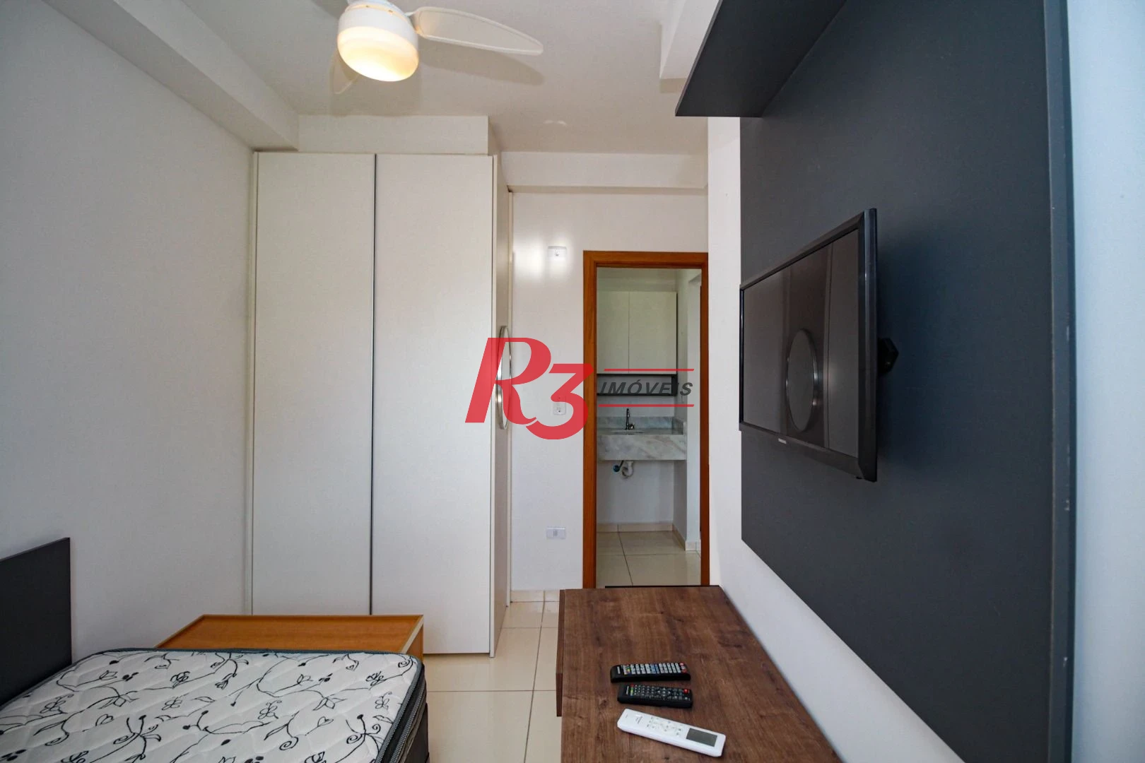 Apartamento com 1 dormitório à venda, 27 m² por R$ 320.000,00 - Macuco - Santos/SP