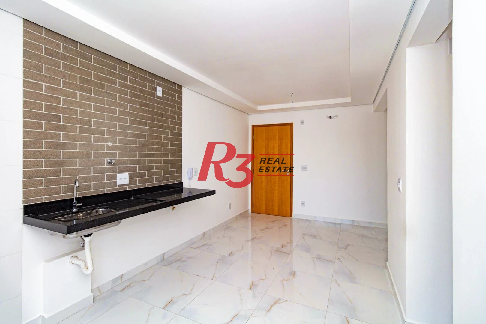 Apartamento com 1 dormitório à venda, 41 m² por R$ 377.360,00 - Aparecida - Santos/SP