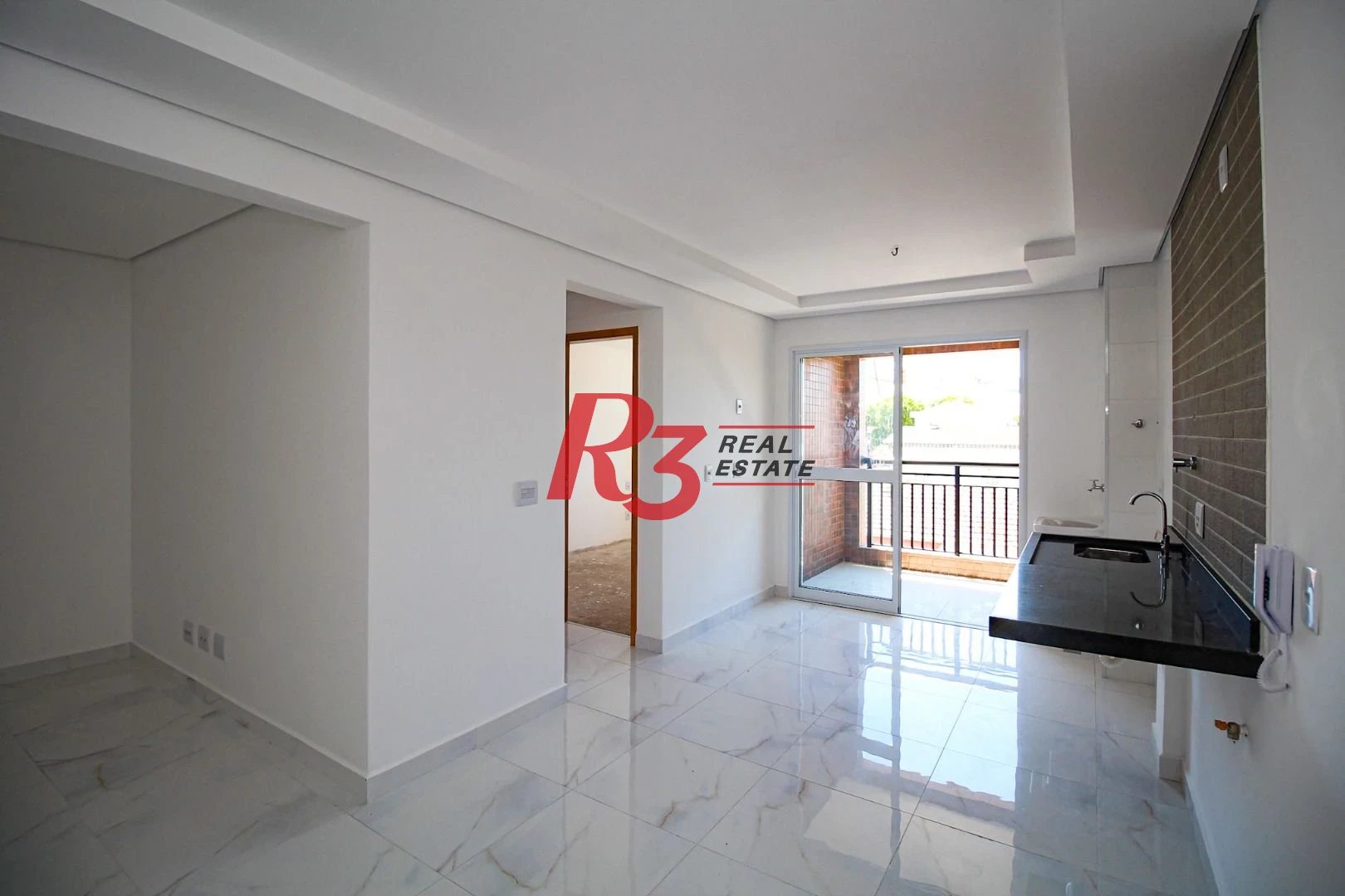 Apartamento com 1 dormitório à venda, 41 m² por R$ 377.360,00 - Aparecida - Santos/SP