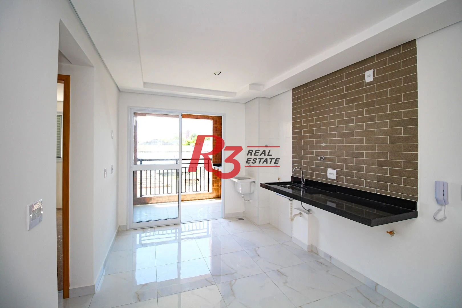 Apartamento com 1 dormitório à venda, 41 m² por R$ 377.360,00 - Aparecida - Santos/SP