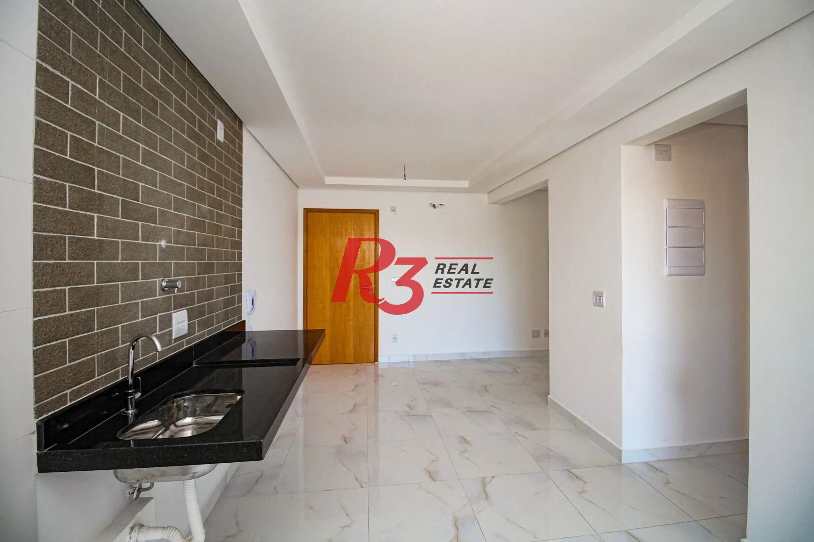 Apartamento com 1 dormitório à venda, 41 m² por R$ 377.360,00 - Aparecida - Santos/SP