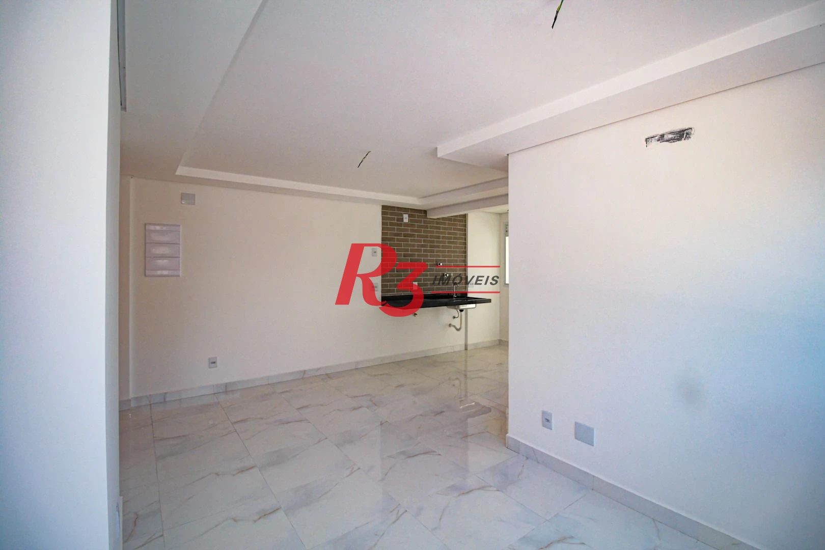 Apartamento com 1 dormitório à venda, 46 m² por R$ 373.120,00 - Aparecida - Santos/SP