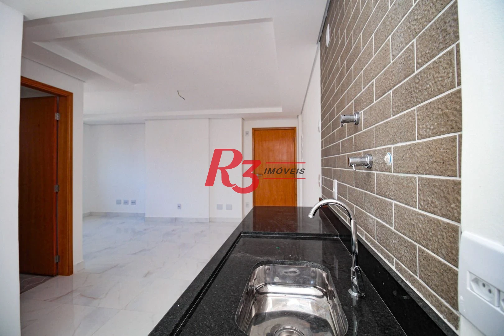 Apartamento com 1 dormitório à venda, 46 m² por R$ 373.120,00 - Aparecida - Santos/SP