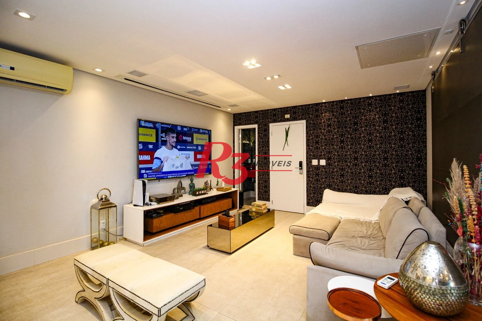 Apartamento com 3 dormitórios à venda, 232 m² por R$ 3.750.000,00 - Aparecida - Santos/SP