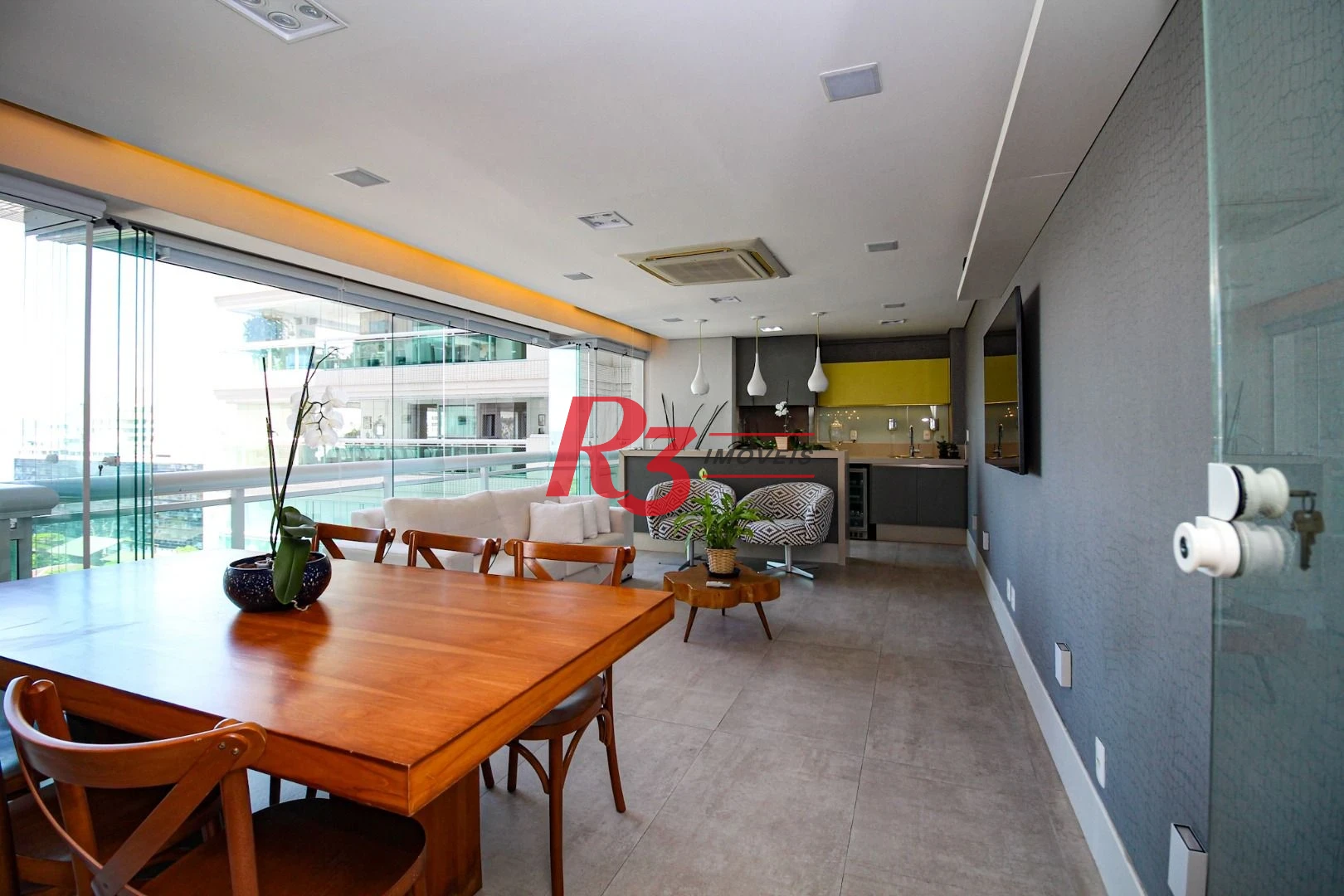 Apartamento com 3 dormitórios à venda, 232 m² por R$ 3.750.000,00 - Aparecida - Santos/SP