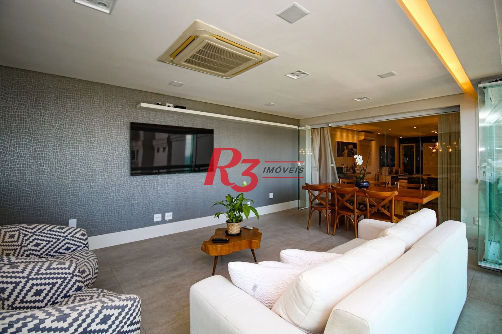 Apartamento com 3 dormitórios à venda, 232 m² por R$ 3.750.000,00 - Aparecida - Santos/SP